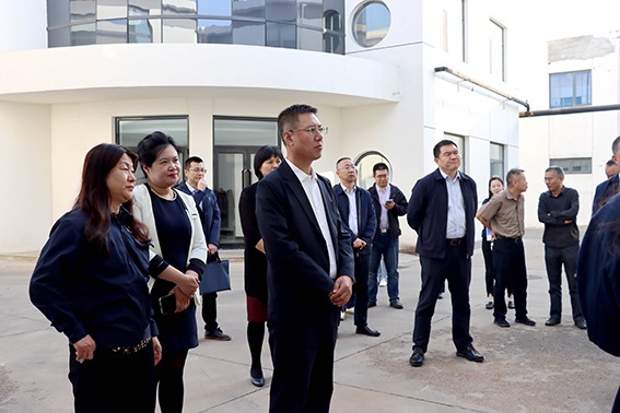 市人社局黨組書記、局長一行走進(jìn)金橋焊材集團(tuán)調(diào)研